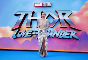 LONDON, ENGLAND - JULY 05:  Rita Ora attends the UK Gala Screening of Marvel Studios' Thor: Love and Thunder at Odeon Luxe Leicester Square on July 05, 2022 in London, England. (Photo by Gareth Cattermole/Getty Images for Disney)